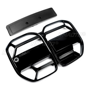 Grille de pare-chocs avant de style CSL pour BMW Série 4 2021-2023 G22 G23 430i M440i, grille de remplacement en maille, style fibre de carbone - Product Image 2