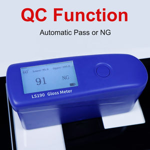LS190 휴대용 디지털 광택계 광택 및 광택 표면 디지털 광택 측정기 테스트를위한 60 도 단일 각도 기기 - Product Image 4