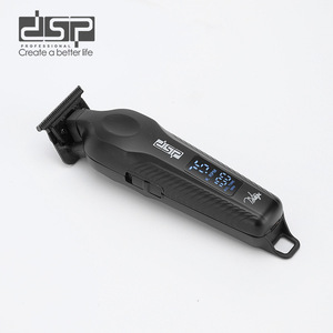 Cortadora de Pelo Eléctrica Inalámbrica Profesional DSP con Pantalla LCD, Batería de Iones de Litio, Carcasa de Plástico y Cuchilla de Acero Inoxidable - Product Image 1