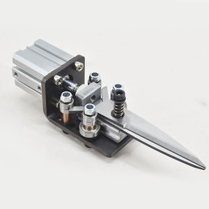 JS200 Doppia azione di taglio nastro auricolare cilindro pneumatico compressore d'aria pinza per fare la macchina taglio aria forbice - Product Image 3