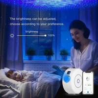 Yinzam nouvelle musique océan aurore étoilé galaxie projecteur/LED Laser veilleuse avec APP WiFi Alexa contrôle atmosphère lumières