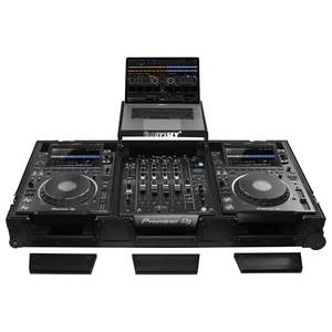Estuche profesional de aluminio para dj, compatible con la mayoría de 12 mezcladores y dos pioneros <span class=keywords><strong>CDJ</strong></span>-<span class=keywords><strong>3000</strong></span> - Product Image 4