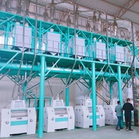 Usine de production de farine de maïs automatique au Kenya - Prix usine