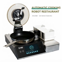 Robot Masak Otomatis Komersial 3520W Mesin Penggoreng Otomatis untuk Restoran dan Takeaway Bersertifikasi ISO9001 CE