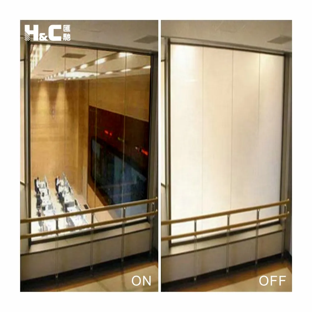 dimmable electrochromic pdlc smart film power supply wall glass