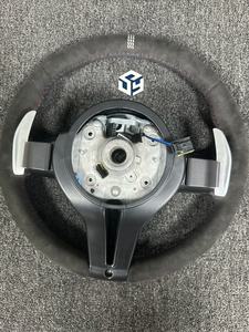 พวงมาลัยหนังกลับซ้ายขวาสำหรับ BMW ซีรีส์ 3 5 รุ่น F10 F30 F90 F01 F12 M3 M6 E90 Z4 X1 X6 48 E90 E92 E71 F25 F32 <span class=keywords><strong>E7</strong></span> - Product Image 5