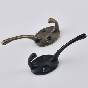 Modern Minimalist Wall Mounted Coat <b>Hooks</b> Zinc Alloy Round Bronze Black For Wardrobe Bedroom Bathroom <b>Kitchen</b> Entryway - Product Image 2