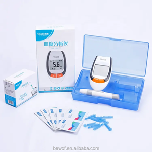 Moniteur de glycémie de type sonore, <span class=keywords><strong>glucomètre</strong></span>, lecteur de glycémie sanguine, 50 pièces, <span class=keywords><strong>bandelettes</strong></span> de test pour diabétiques - Product Image 6
