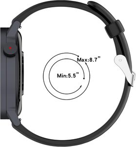 นาฬิกาสมาร์ทโฟนระบบแอนดรอยด์สำหรับพนักงาน OEM พร้อม GPS ติดตามตำแหน่ง แจ้งเตือนเมื่อล้ม ตรวจวัดความดันโลหิต เตือนการรับยา - Product Image 5