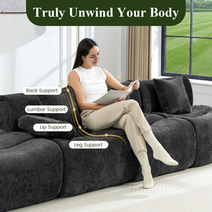 New arrival!!! Meroow MS3 UK Local Stock Ergonomic <b>Sofa</b> 45cm Seating Height Modular Couch for Seniors & Tall People - Product Image 2