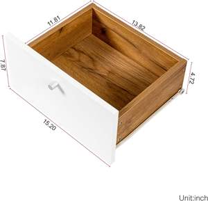 <span class=keywords><strong>Aparador</strong></span> con 3 Cajones y 2 Puertas, Mueble <span class=keywords><strong>Aparador</strong></span> con Estantes Ajustables para Sala de Estar o Comedor - Product Image 6