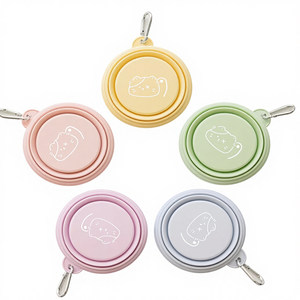 Katlanabilir TPE Köpek Mama Kabı - Modern, Sağlam Tasarımlı, Taşınabilir, Yüksek Kaliteli, IPX5 Su Geçirmez Seyahat Kabı - Product Image 1