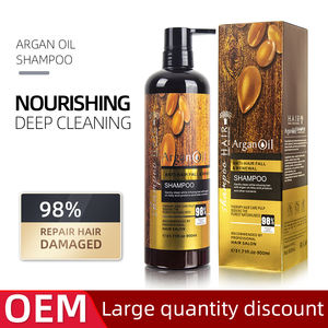 Baja MOQ Oem Fabricante Etiqueta Privada 900ML Profesional Queratina Orgánica Natural Argán Champú para el cabello - Product Image 5