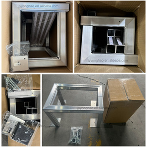 סטנד ק אלומיניום קל משקל מסגרת anodized קומפקטי, הרכבה על האתר, תמיכה גבוהה עמיד ליחידות חוצות - Product Image 3