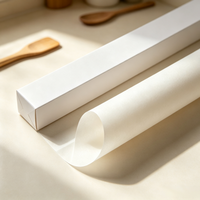 Rouleau de papier sulfurisé en gros, papier silicone imperméable et antiadhésif pour l'emballage des collations