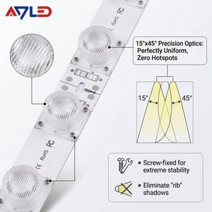 Barra de luz LED retroiluminada para exteriores de 12V 990mm, luz lateral lineal rígida, tira de 24V 28.8W IP20, barra de píxeles LED para caja de luz publicitaria. - Product Image 1