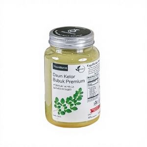 ผงใบมะรุมออร์แกนิคพรีเมียม ซูเปอร์ฟู้ด ได้รับการรับรองฮาลาล บริสุทธิ์ 100% คุณภาพสูง 220 กรัม อุดมด้วยสารอาหารจากอินโดนีเซีย - Product Image 1