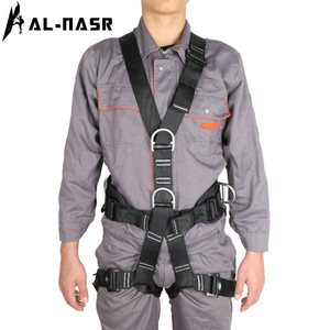 Arnés de Seguridad de Cuerpo Completo Al-Nasr con Anillo en D de Acero, Longitud Ajustable, Conexión Rápida, Resistencia a la Rotura de 1000 Kg, para Trabajos en Altura - Product Image 1