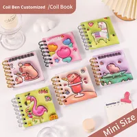 Cuaderno Espiral Expandible Personalizado al por Mayor, Imitación Piel, Venta Directa de Fábrica, Regalo Creativo para Estudiantes, Papelería 185*130mm