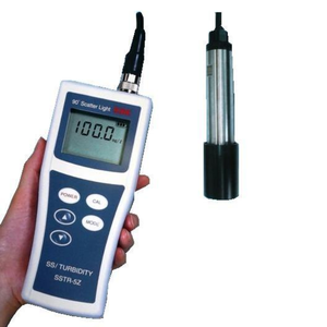 Capteur de mesure de la qualité des eaux usées industrielles SSTR-5Z, pour la mesure de la teneur en acier inoxydable et de la turbidité, destiné à la surveillance des échantillons d'eau - Product Image 1