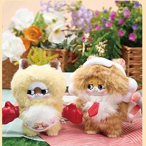 Adorabile Portachiavi con Tre Personaggi Animali Congelati, Nuova Tendenza, Peluche Blind Box Storia dell'Esperienza Lavorativa del <span class=keywords><strong>Re</strong></span> Gatto, Scala 1/12 - Product Image 6