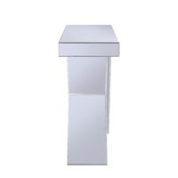 Nouveautés en gros, table console moderne avec miroir double en forme de V, style diamant écrasé, meubles pour la décoration du salon