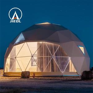 Prix d'usine 6M Dôme Camping Tentes avec Douche Insonorisée et Isolation Thermique pour Glamping - Product Image 3