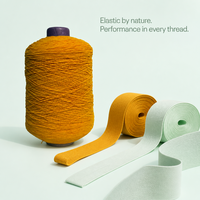 Vente en gros 63 # Fil élastique recouvert de caoutchouc 7575 pour sangle élastique