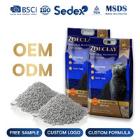 Litière pour chat en bentonite premium, 0,5 % de poussière, bentonite de sodium, technologie anti-odeur, qualité export, sable pour chat en vrac