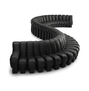 أريكة على شكل ثعبان مخصصة مباشرة من المصنع، تصميم فريد لأريكة سرير مريحة لغرفة المعيشة وغرفة النوم والمكتب والمنزل والفنادق والقاعات - Product Image 1