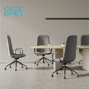 Muebles de oficina Ergonomie ejecutiva Sala de conferencias Tapicería de tela Brazo giratorio Alto ajustable Reunión Silla de oficina - Product Image 5