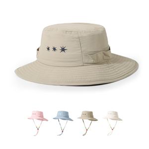 Chapeau de pêcheur à large bord à séchage rapide pour femme, chapeau bob décontracté pour homme, protection solaire pour les activités de plein air, la randonnée et les voyages estivaux - Product Image 2