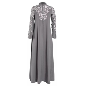 Abayas Kimono para Mujer, Vestido con Estampado Árabe, Burka, Abaya de Dubái, Caftán Turco, Ropa Islámica, Vestido Musulmán para Mujer - Product Image 4