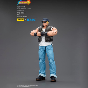 Joytoy โมเดลนักรบ KOF98UMIkari เลโอนาเฮเดิร์น JT01727แอคชั่นขนาด1/18สามารถเคลื่อนย้ายได้โมเดลฟิกเกอร์ที่เก็บสะสมได้ - Product Image 5