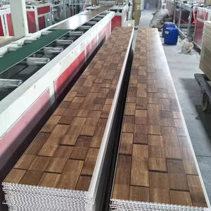 Panel de PVC decorativo para interiores de China de buena calidad, tira dorada, techo <span class=keywords><strong>blanco</strong></span> de PVC con línea dorada - Product Image 5