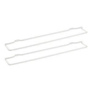 LOT DE 2 SUPPORTS DE Couvercles en Fer Blanc 34x5cm - Product Image 1