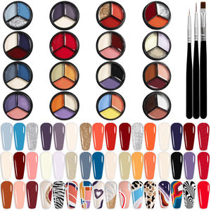 Fournisseur professionnel de Gel pour Ongles BOZLIN 3 en 1 15ml Haute Pigment <span class=keywords><strong>Semi</strong></span> <span class=keywords><strong>Permanent</strong></span> Crème Solide Pudding Gel Polish - Product Image 1