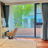 Ventanas Fijas de Aleación de Aluminio con Certificación Passivhaus, Rotura de Puente Térmico, Doble Acristalamiento, Ultra Bajo Consumo Energético, para Edificios de Viviendas