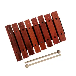 Chất Lượng Tốt Tay Gõ Nhạc Cụ 8 Tones Bằng Gỗ Xylophone Đồ Chơi Cho Trẻ Em