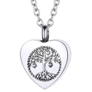 Frutta <span class=keywords><strong>Albero</strong></span> della Vita Collana di Gioielli per Le Ceneri Urna di Cremazione Keepsake Memoriale Dei Monili Della Collana per Le Donne Regali - Product Image 1