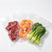 Plastiek zakjes verpakking nylon vacuümzak PA PE co-extrusie food grade hitte verzegelbare diepvrieszakjes voor vlees en vis op maat OEM