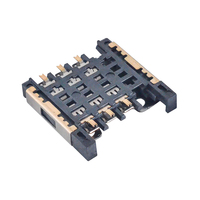 Connecteur de carte Micro SIM de type Push-Pull de haute qualité et à prix abordable, type SMT, hauteur 2,4 mm, pour traceur GPS