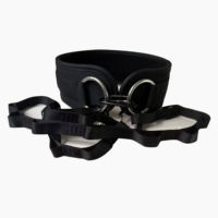 Ceinture de musculation pour tractions, squats, entraînement de la taille et abdominaux sur barre horizontale