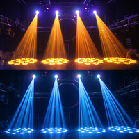 Projecteur de scène rotatif à faisceau lumineux RGB 200W Big Cannon, à activation sonore DMX512, pour KTV, bar, club