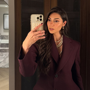 Primavera e autunno moda nuovo stile Casual vita stretta tinta unita giacca giacca qualità donna <span class=keywords><strong>BLAZER</strong></span> - Product Image 6