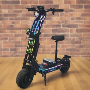 Long Endurance G14 Scooter <b>72V</b> Dual Motor 13/14inch Fat Tires 40-100AH Lithium <b>Battery</b> Customizable for Daily Travel - Product Image 1