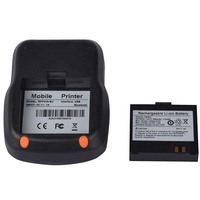 Rongta-Impresora térmica móvil, dispositivo de impresión de 58mm, con bluetooth, RPP02A