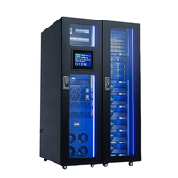 Rak Server Pintar Harga Pabrik dengan Sistem Pendingin AC Terintegrasi, Kabinet Jaringan Luar Ruangan untuk Server Pusat Data Modular