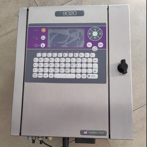 Imprimante jet d'encre CIJ <span class=keywords><strong>Imaje</strong></span> <span class=keywords><strong>9020</strong></span> d'occasion, machine industrielle de codage de date par lots pour ligne de production d'emballage - Product Image 2