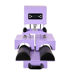 Máquina de transferencia de calor para protectores de espinilla curvos con control digital LCD y doble estación automática - Product Image 4